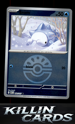Reverse Holofoil Snom (Friend Ball) 052/217 Pokemon Common ME: Ascended Heroes C