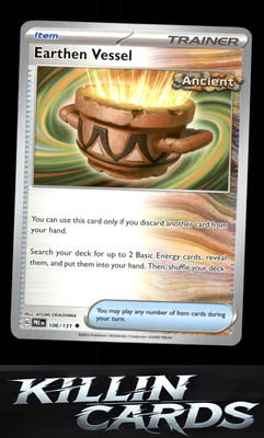 Earthen Vessel 106/131 Pokemon Uncommon SV: Prismatic Evolutions Card NM