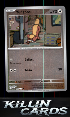 Reverse Holofoil Yungoos 109/132 Pokemon Common ME01: Mega Evolution Card NM
