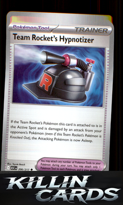 Team Rocket's Hypnotizer 206/217 Pokemon Uncommon ME: Ascended Heroes Card NM