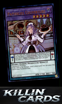 1st Edition Patissciel Couverture MP23-EN110 YuGiOh Ultra Rare 25th Anniversary