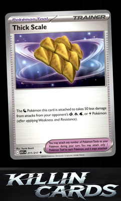 Thick Scale 211/217 Pokemon Uncommon ME: Ascended Heroes Card NM