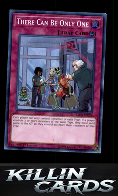 1st Edition There Can Be Only One EXFO-EN076 YuGiOh Super Rare Extreme Force Car