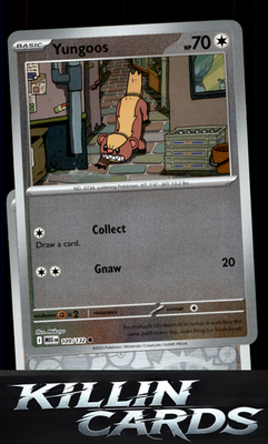 Reverse Holofoil Yungoos 109/132 Pokemon Common ME01: Mega Evolution Card NM