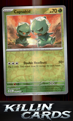 Reverse Holofoil Capsakid - 024/197 024/197 Pokemon Common SV03: Obsidian Flames