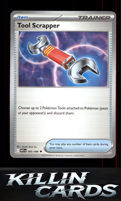 Tool Scrapper 085/086 Pokemon Uncommon SV: White Flare Card NM