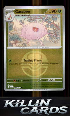 Reverse Holofoil Cascoon (Love Ball) 014/217 Pokemon Common ME: Ascended Heroes