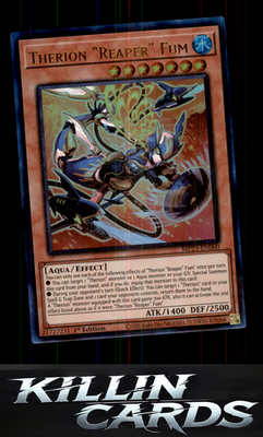 1st Edition Therion "Reaper" Fum MP23-EN060 YuGiOh Ultra Rare 25th Anniversary T