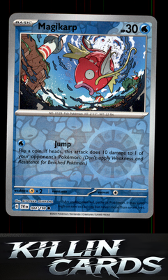 Reverse Holofoil Magikarp 044/198 Pokemon Common SV01: Scarlet & Violet Base Set