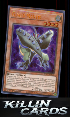 1st Edition Guard Mantis BLMR-EN034 YuGiOh Ultra Rare Battles of Legend: Monstro