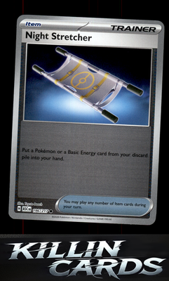 Reverse Holofoil Night Stretcher 196/217 Pokemon Common ME: Ascended Heroes Card
