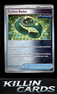 Techno Radar (Poke Ball Pattern) 130/131 Pokemon Uncommon SV: Prismatic Evolutio