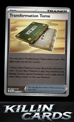 Reverse Holofoil Transformation Tome 083/086 Pokemon Uncommon ME04: Chaos Rising