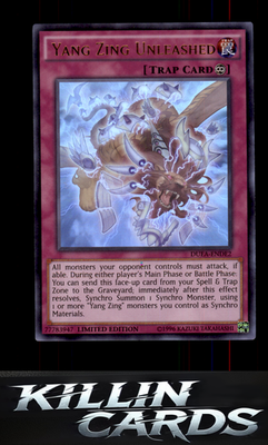 1st Edition Yang Zing Unleashed DUEA-ENDE2 YuGiOh Ultra Rare Duelist Alliance: D