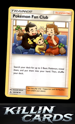 Pokemon Fan Club 133/156 Pokemon Uncommon SM - Ultra Prism Card LP