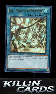 Secret Village of the Spellcasters MAMA-EN083 YuGiOh Ultra Rare Magnificent Mave
