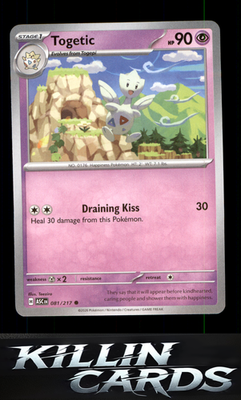 Togetic 081/217 Pokemon Common ME: Ascended Heroes Card NM