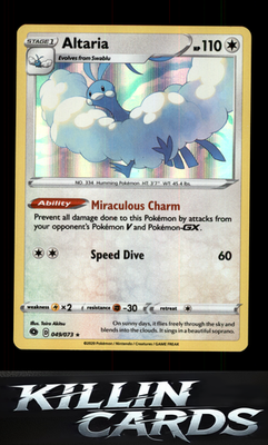 Altaria 49/73 Pokemon Holo Rare Champion's Path Card NM