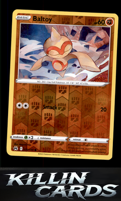 Reverse Holofoil Baltoy 070/159 Pokemon Common Crown Zenith Card NM