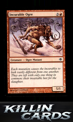 Incurable Ogre 105 Magic C Shards of Alara Card NM