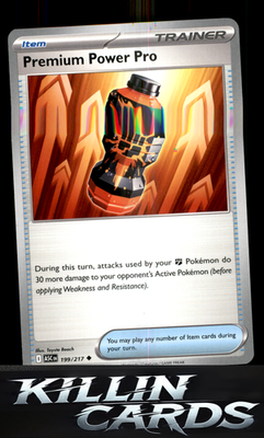 Premium Power Pro 199/217 Pokemon Uncommon ME: Ascended Heroes Card NM