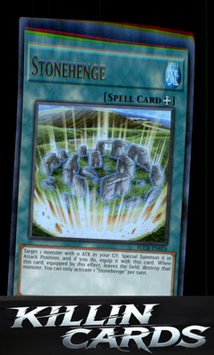 1st Edition Stonehenge BLCR-EN024 YuGiOh Ultra Rare Battles of Legend: Crystal R