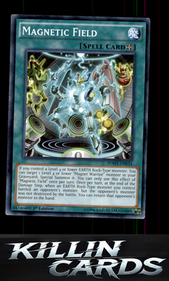 1st Edition Magnetic Field SDMY-EN024 YuGiOh Common Structure Deck: Yugi Muto Ca