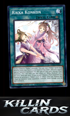 1st Edition Rikka Konkon MP23-EN142 YuGiOh Common 25th Anniversary Tin: Dueling