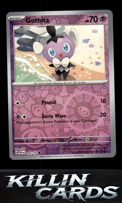 Reverse Holofoil Gothita 090/193 Pokemon Common SV02: Paldea Evolved Card NM