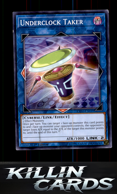 1st Edition Underclock Taker EXFO-EN039 YuGiOh Common Extreme Force Card NM