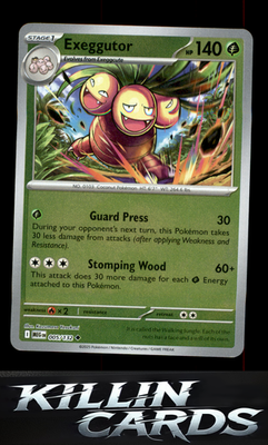 Reverse Holofoil Exeggutor - 005/132 005/132 Pokemon Uncommon ME01: Mega Evoluti