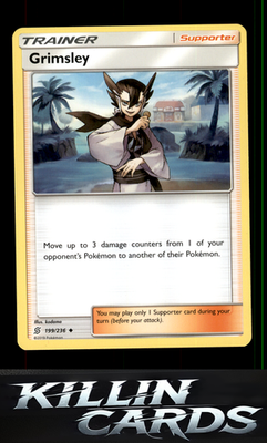 Grimsley 199/236 Pokemon Uncommon SM - Unified Minds Card LP