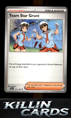 Team Star Grunt - 195/198 195/198 Pokemon Uncommon SV01: Scarlet & Violet Base S