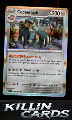 Copperajah 042/064 Pokemon Rare SV: Shrouded Fable Card NM