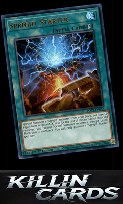 1st Edition Spright Starter POTE-EN055 YuGiOh Ultra Rare Power of the Elements C