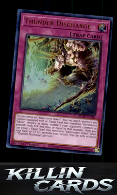 1st Edition Thunder Discharge BLMR-EN101 YuGiOh Ultra Rare Battles of Legend: Mo