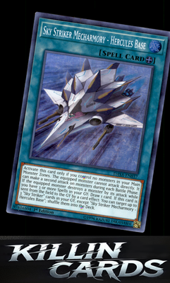 1st Edition Sky Striker Mecharmory - Hercules Base DASA-EN037 YuGiOh Super Rare