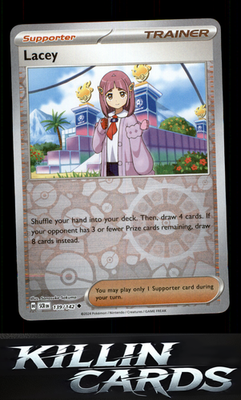 Reverse Holofoil Lacey - 139/142 139/142 Pokemon Uncommon SV07: Stellar Crown Ca