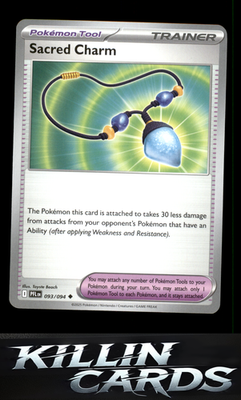 Sacred Charm - 093/094 093/094 Pokemon Uncommon ME02: Phantasmal Flames Card NM
