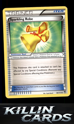 Sparkling Robe 99/111 Pokemon Uncommon XY - Furious Fists Card LP