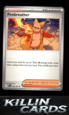 Firebreather - 089/094 089/094 Pokemon Uncommon ME02: Phantasmal Flames Card NM