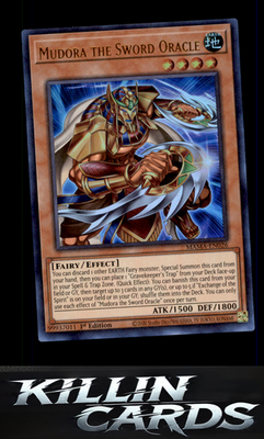 1st Edition Mudora the Sword Oracle MAMA-EN026 YuGiOh Ultra Rare Magnificent Mav