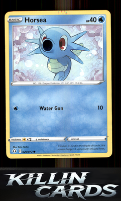 Horsea 020/072 Pokemon Common Shining Fates Card NM