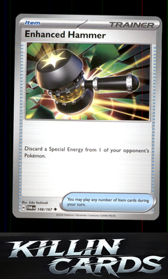 Enhanced Hammer - 148/167 148/167 Pokemon Uncommon SV06: Twilight Masquerade Car