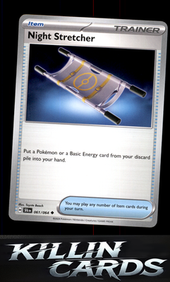 Night Stretcher 061/064 Pokemon Uncommon SV: Shrouded Fable Card NM