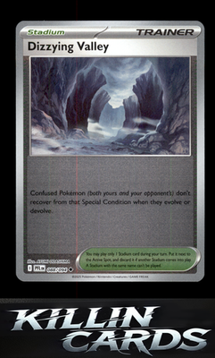 Reverse Holofoil Dizzying Valley 088/094 Pokemon Uncommon ME02: Phantasmal Flame