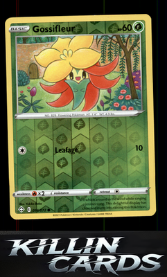 Reverse Holofoil Gossifleur 014/072 Pokemon Common Shining Fates Card NM