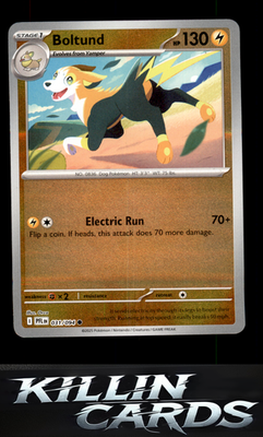 Reverse Holofoil Boltund 031/094 Pokemon Common ME02: Phantasmal Flames Card NM
