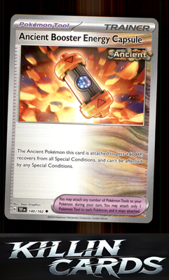 Ancient Booster Energy Capsule 140/162 Pokemon Uncommon SV05: Temporal Forces Ca