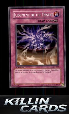 1st Edition Judgment of the Desert AST-103 YuGiOh Common Ancient Sanctuary Card